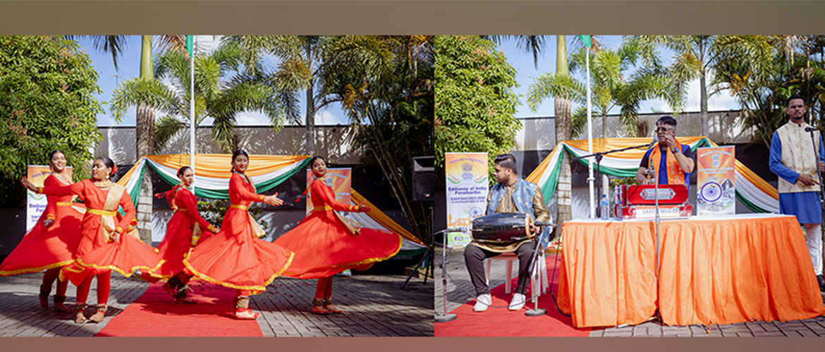 Independence Day 2024: Flag Hoisting ceremony at the Chancery Premises