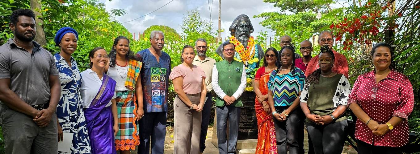 164th Birth Anniversary Celebration at Alpha Max Academy, Paramaribo