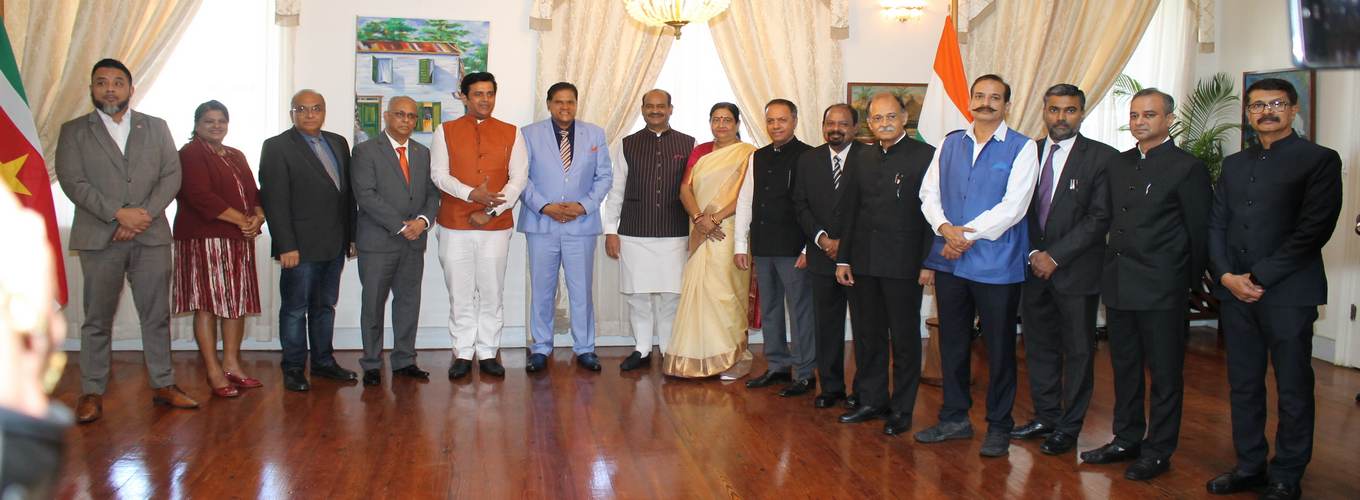 Hon'ble Speaker of Lok Sabha India's visit to Suriname